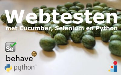 Webtesten met Cucumber, Selenium en Python